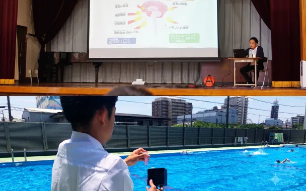 学校薬剤師・学校保健活動の様子