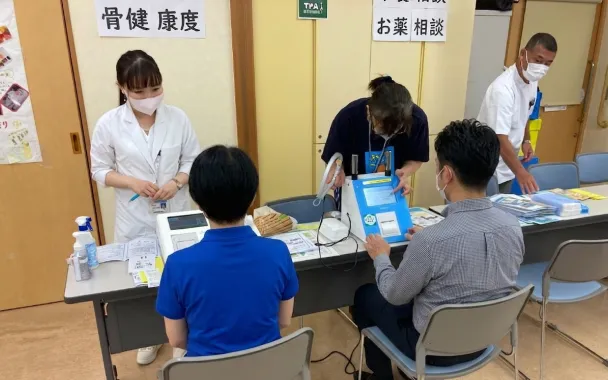 健康フェア出展の様子