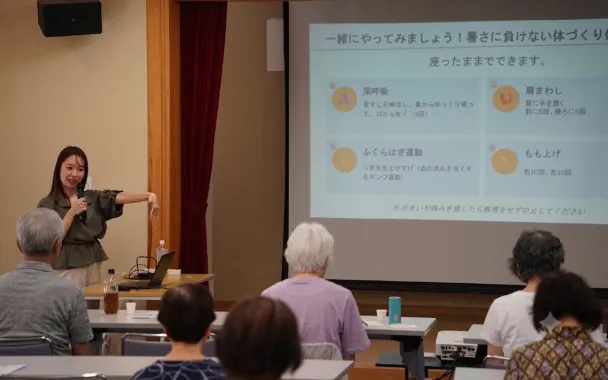各地セミナーへの協力の様子