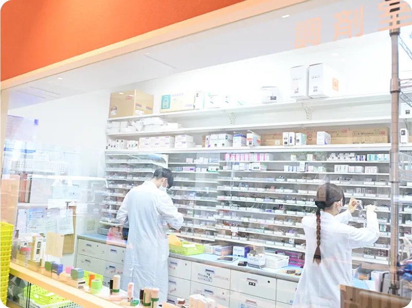 田辺薬局のかかりつけ薬局としての取り組みのイメージ